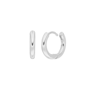 Klappcreolen Basic BOLD, 15 mm, 925 Sterlingsilber