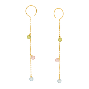 Ohrh�nger SWEET GEMS, 14 Karat Gelbgold