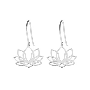 Ohrhnger Lotus, 925 Sterlingsilber