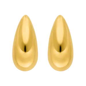 Ohrstecker Big Drop, 18 K Gelbgold vergoldet