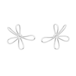 Ohrstecker Blossom, gro, 925 Sterlingsilber