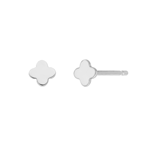 Ohrstecker MINI Clover, 14 Karat Wei�gold