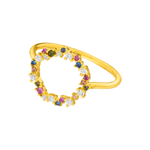 Ring CANDY, 18 K Gelbgold vergoldet
