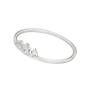 Ring Sweet Gems Bergkristall, 925 Sterlingsilber