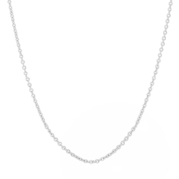 Gliederhalskette, 55 - 60 cm, 925 Sterlingsilber, rhodiniert Bild 2
