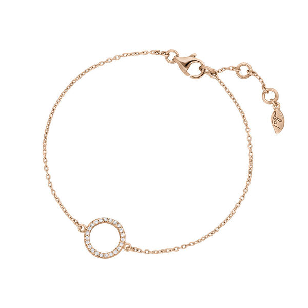 Armband Circle of Life, 18 K Rosegold vergoldet
