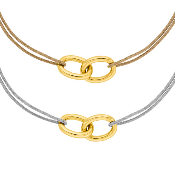 Armband Set, ETERNAL TOUCH, 14 Karat Gelbgold