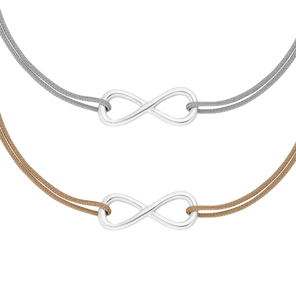 Armband Set, INFINITY, 14 Karat Wei�gold