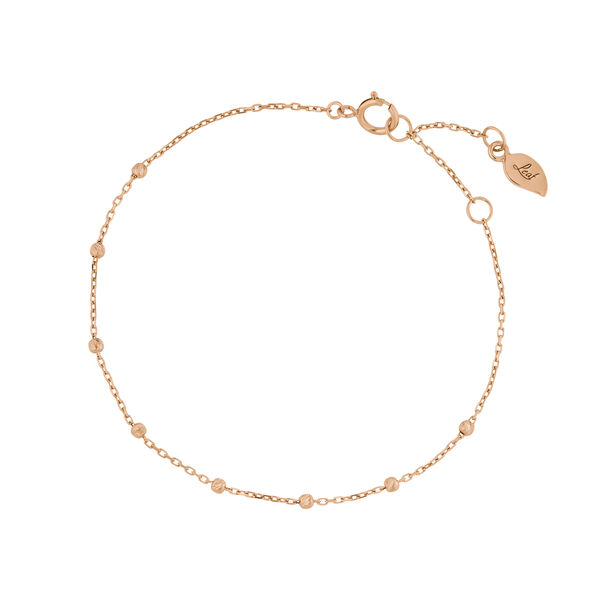Armkette Beads, 14K Rosegold