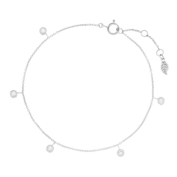 Armkette MY FIRST DIAMOND Charms, 14 Karat Weigold