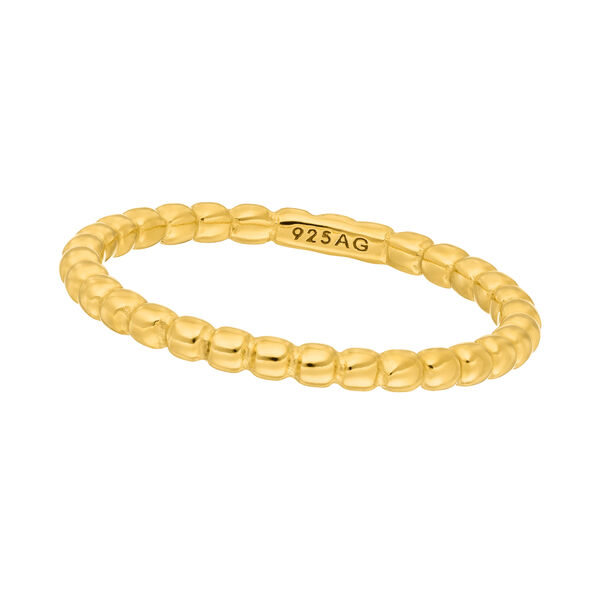 Ball-Ring, 18 K Gelbgold vergoldet