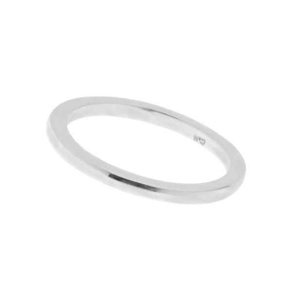 Basic Ring, 925 Sterlingsilber, Größe 48