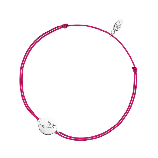 Charity Armband KOLIBRI, Fuchsia