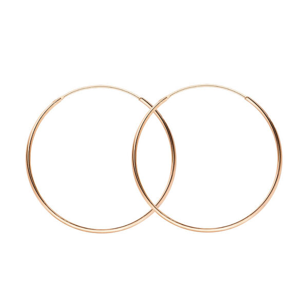 Creole Pure, 45mm, 18 K Rosegold vergoldet