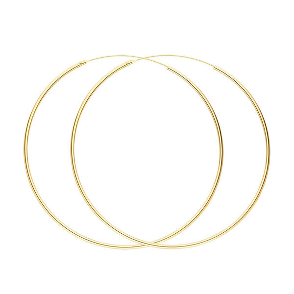 Creole Pure, 55mm, 18 K Gelbgold vergoldet