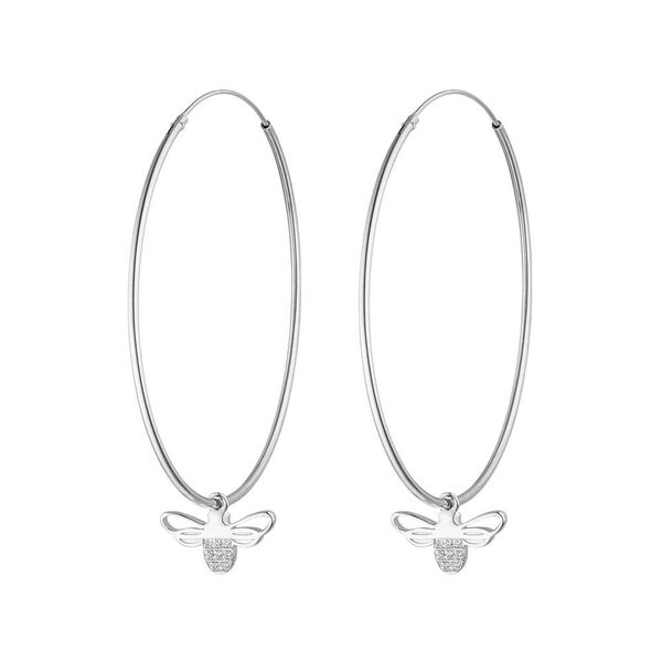 Creolen Bee Happy, 925 Sterlingsilber