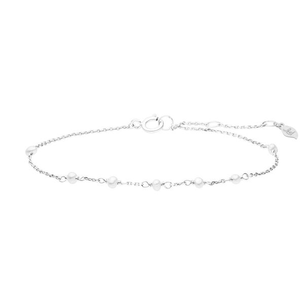 Armkette White Pearls, 14 Karat Weigold Bild 2