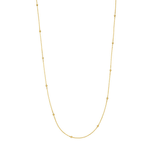 Halskette Beads, 14 Karat Gelbgold Bild 3