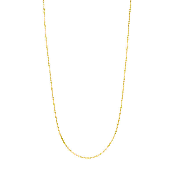 Halskette Shiny Twist, 14 Karat Gelbgold Bild 5