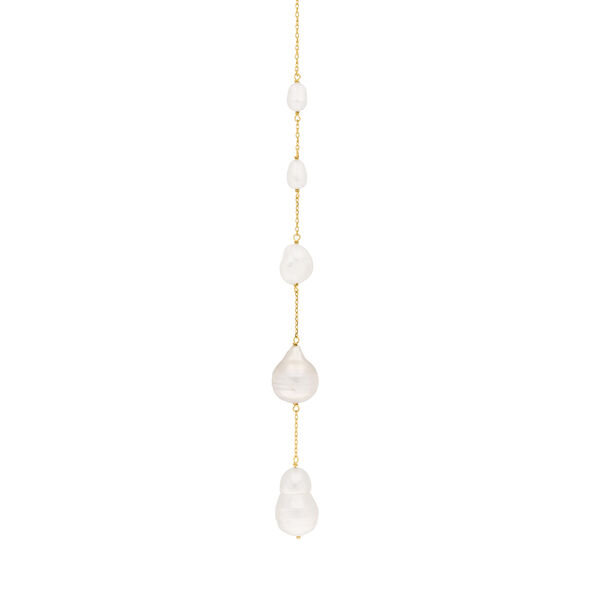 Halskette Barock Pearls, 14K Gelbgold 