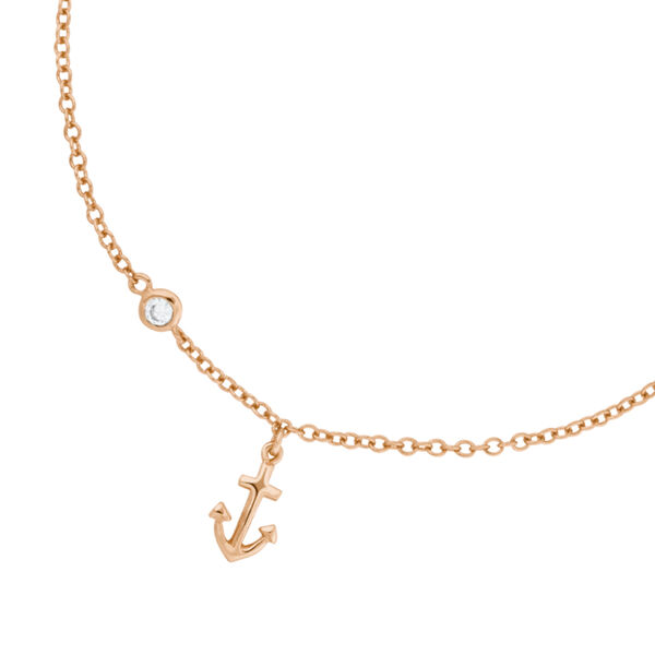 Fukette ANCHOR, 18 K Rosegold vergoldet Bild 2