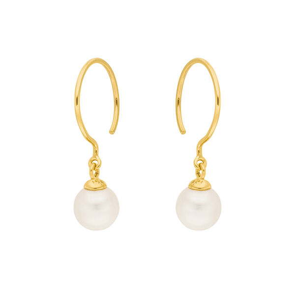 Ohrhnger Single Pearls, 14K Gelbgold Bild 5