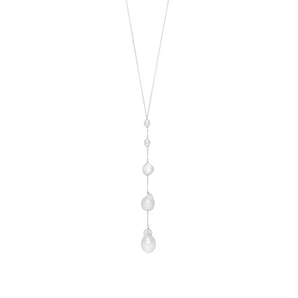 Halskette Barock Pearls, 14 Karat Weigold