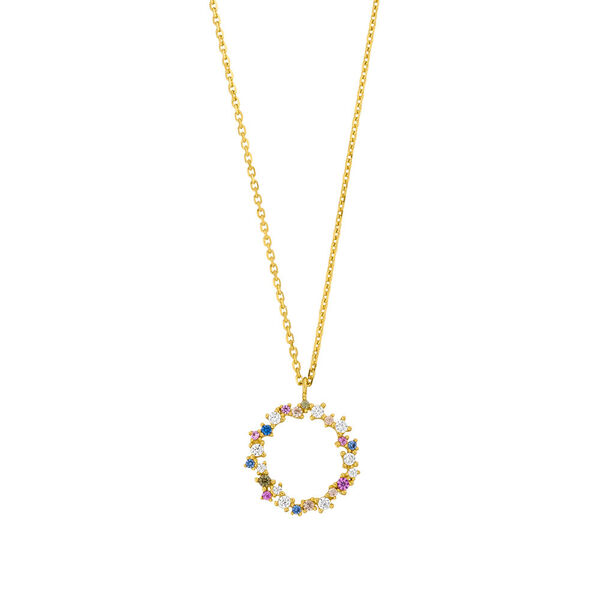 Halskette CANDY, 18 K Gelbgold vergoldet