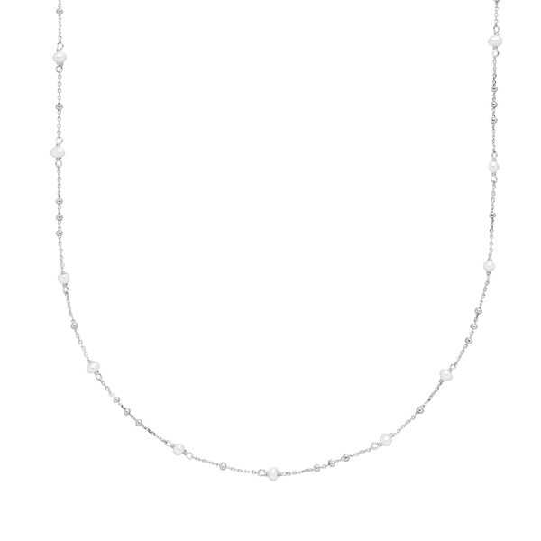 Halskette Flying Pearls, 925 Sterlingsilber