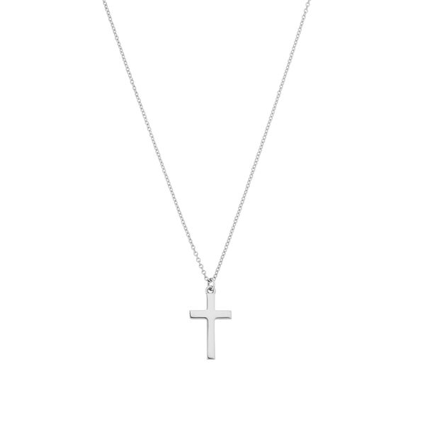 Halskette Kreuz, 14 Karat Weigold