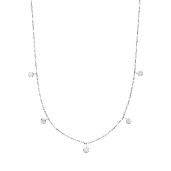 Halskette MY FIRST DIAMOND Charms, 14 Karat Weigold