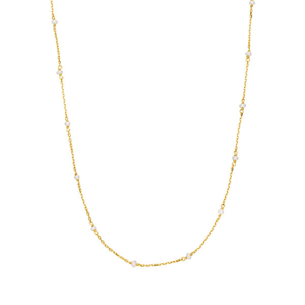 Halskette Pearls, 14K Gelbgold