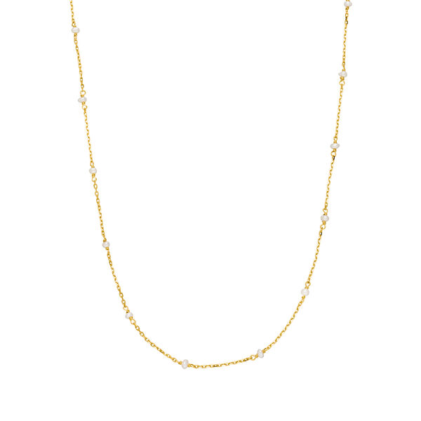 Halskette Pearls, 14K Gelbgold