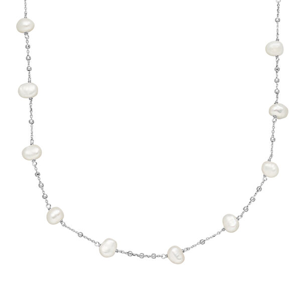 Halskette Perle, 925 Sterlingsilber
