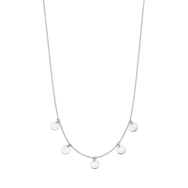 Halskette Platelet, 14 Karat Weigold