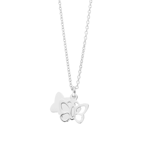 Leaf Jewelry Halskette SCHMETTERLING, 925 Sterlingsilber