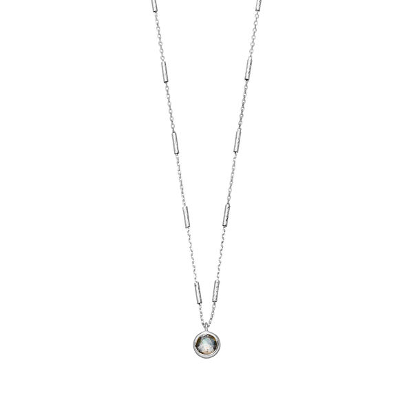 Halskette Solitr, Labradorit, 925 Sterlingsilber