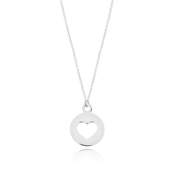 Halskette Heart, 14 K Weigold