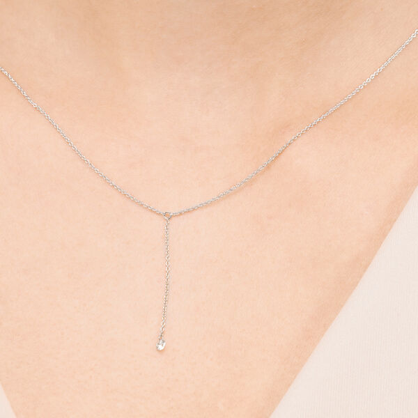 Halskette Y-PURE Diamant, 18 Karat Weigold Bild 2