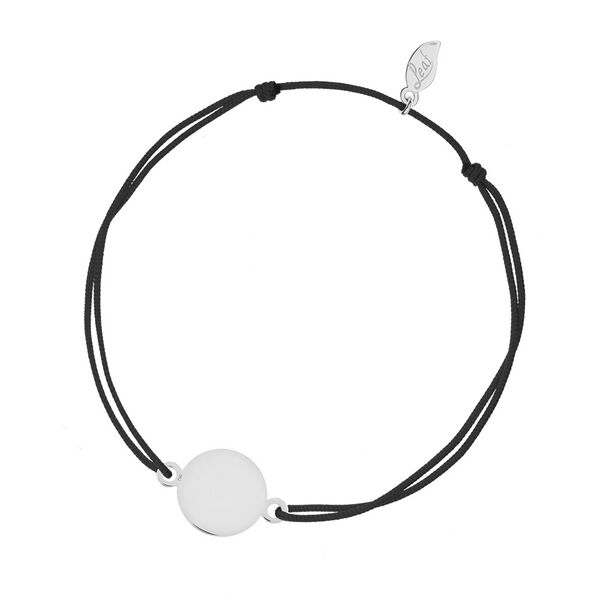 Herren Armband PLATE, 14 Karat Weigold