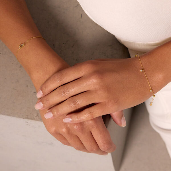 Armkette ETERNAL TOUCH, 14 Karat Rosegold Bild 5