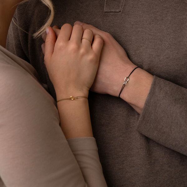 Partner Armb�nder, ETERNAL TOUCH, 14 Karat Gelbgold Bild 2