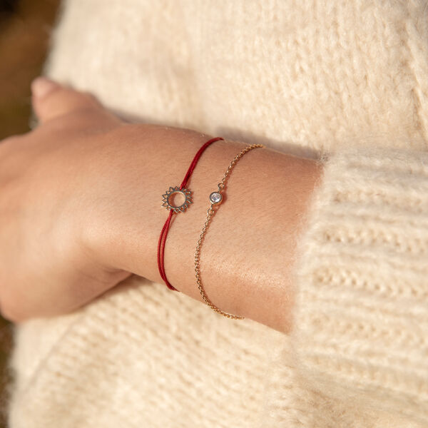 Armkette Pure, 18 K Rosegold vergoldet Bild 2