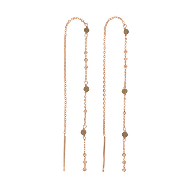 Ohrhänger Flying Gems, Rauchquarz, 18 Karat Rosegold vergoldet Ohrhänger Flying Gems, Rauchquarz, 18 Karat Rosegold vergoldet