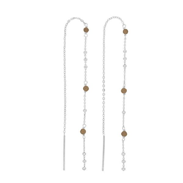 Ohrhänger Flying Gems, Rauchquarz, 925 Sterlingsilber Ohrhänger Flying Gems, Rauchquarz, 925 Sterlingsilber