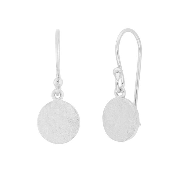 Ohrhnger Plttchen klein, 925 Sterlingsilber