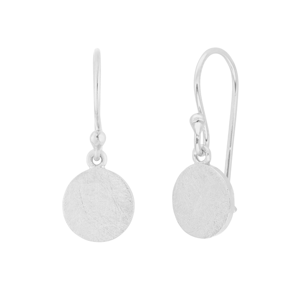 Leaf Jewelry Ohrhänger Plättchen klein, 925 Sterlingsilber