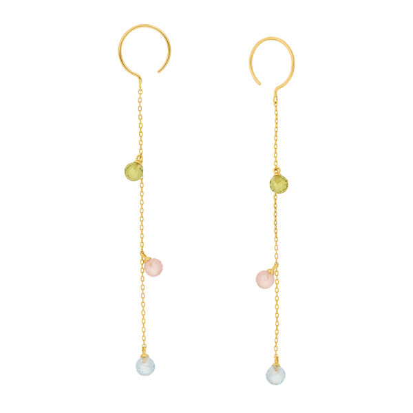 Ohrh�nger SWEET GEMS, 14 Karat Gelbgold