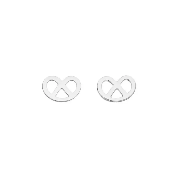 Leaf Jewelry Ohrstecker Brezn, 925 Sterlingsilber