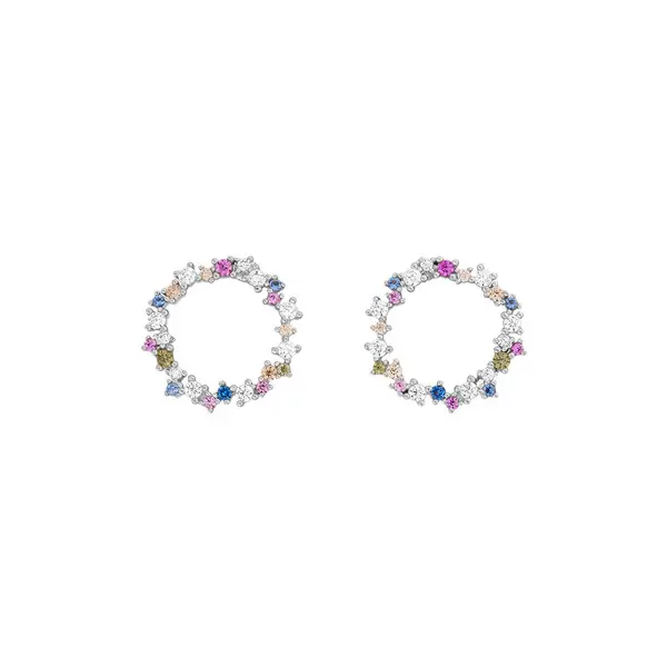Leaf Jewelry Ohrstecker CANDY, 925 Sterlingsilber